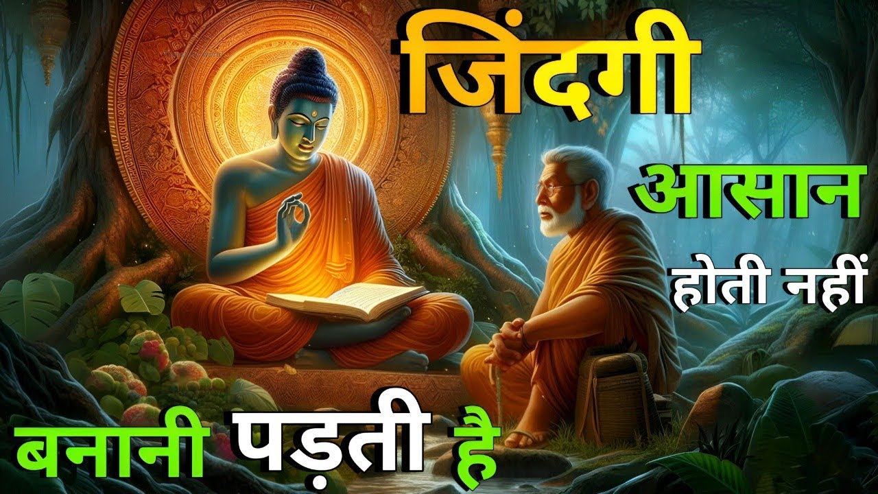 जिंदगी आसान नहीं होती, बनानी पड़ती है सुनो | bhudhist story | buddha motivational speech | wishdom