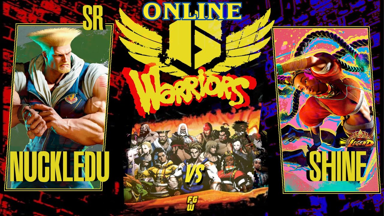 SF6 × SR NuckleDu «Guile» vs Shine «Kimberly» | High Level Street Fighter 6