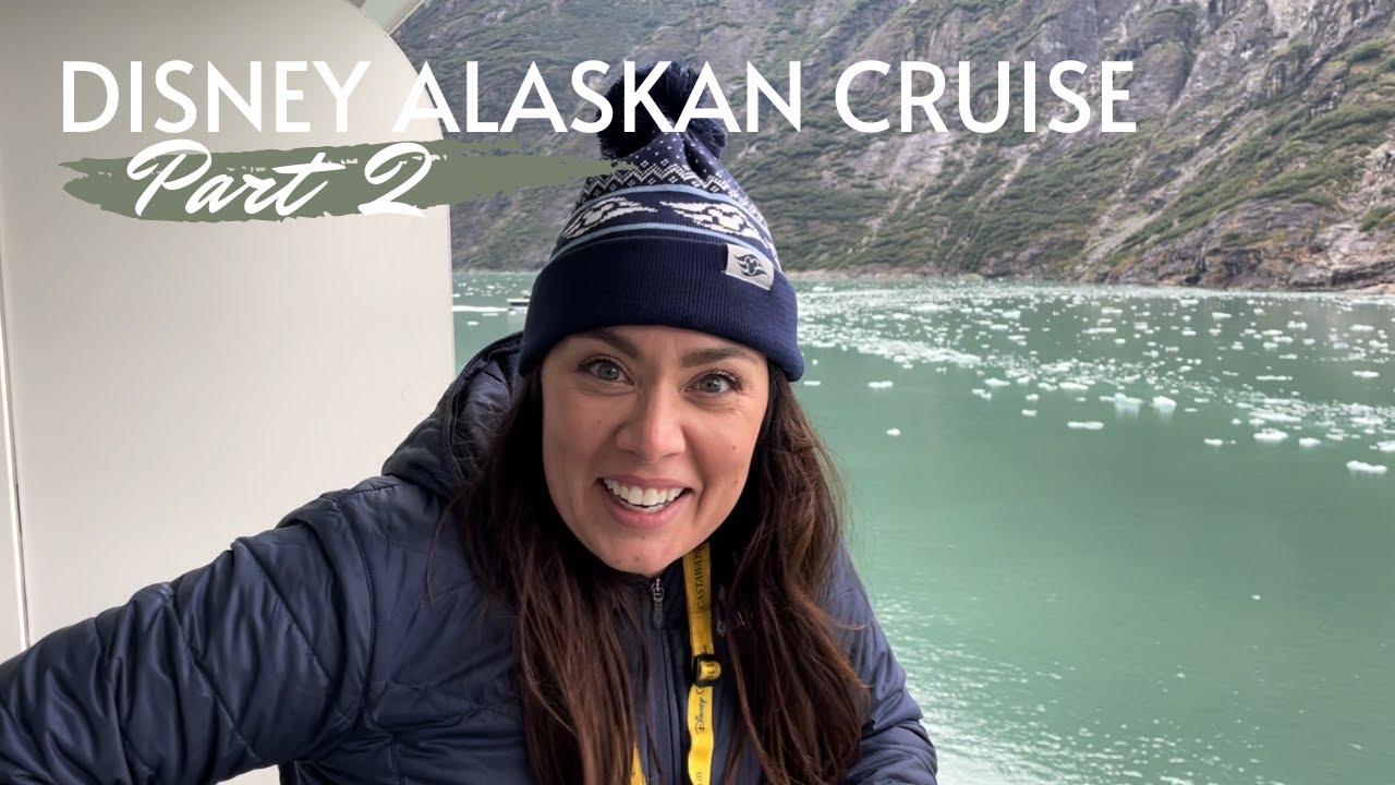 Disney Alaska Cruise VLOG Part 2 - Sawyer Glacier Explorer, Riding the Klondike Highway in Skagway