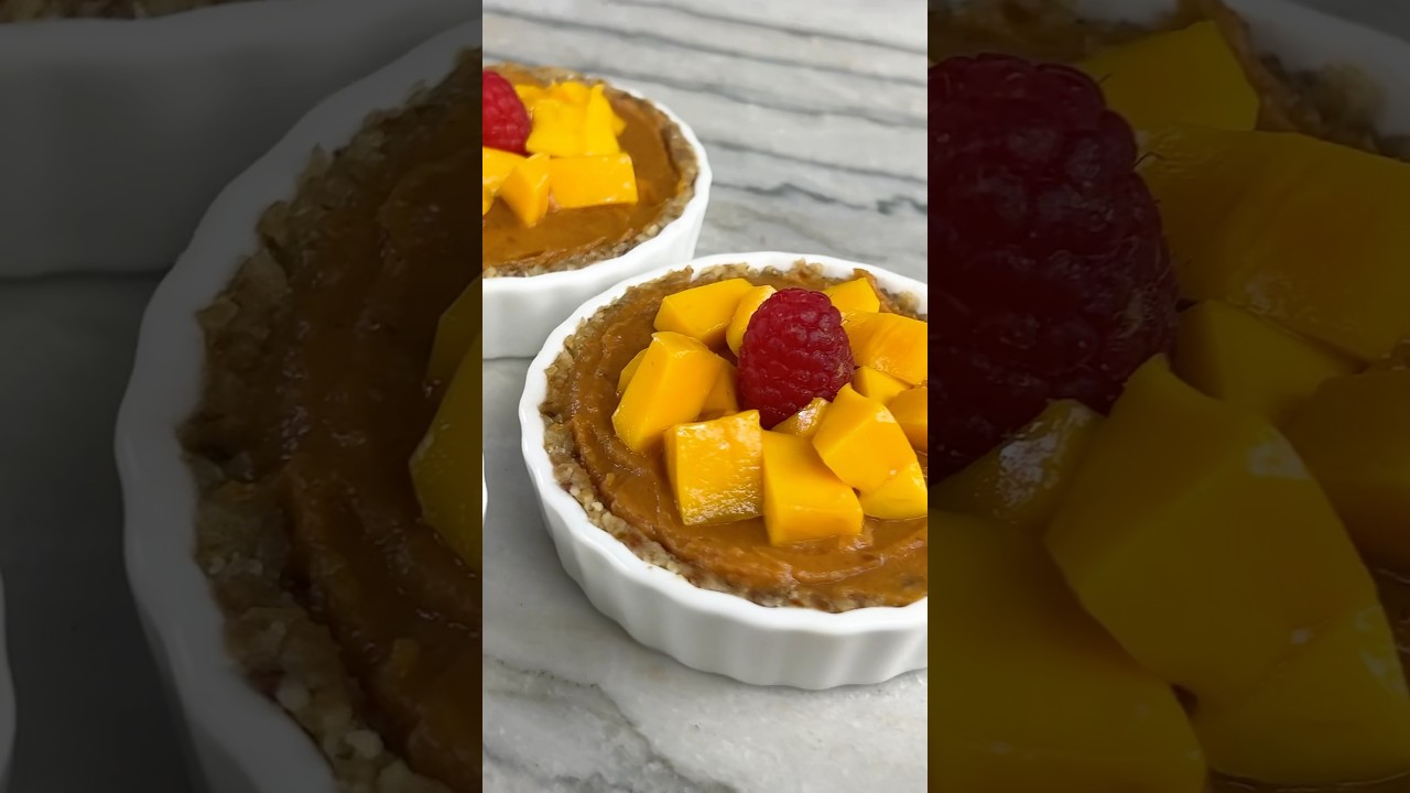 Vegan Sweet Potato Tarts Gluten-Free Refined Sugar Free Oil Free