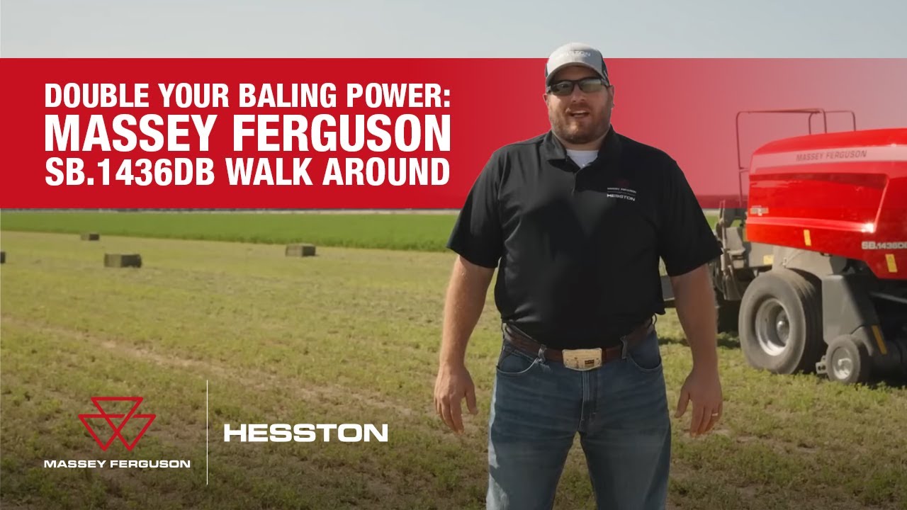 Double Your Baling Power | Massey Ferguson SB.1436DB | Walk Around