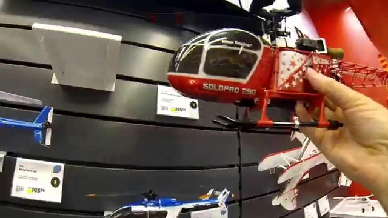 Besuch Conrad Electronic: 25 Modelle Helikopter RC im &Uuml;berblick 10 2014
