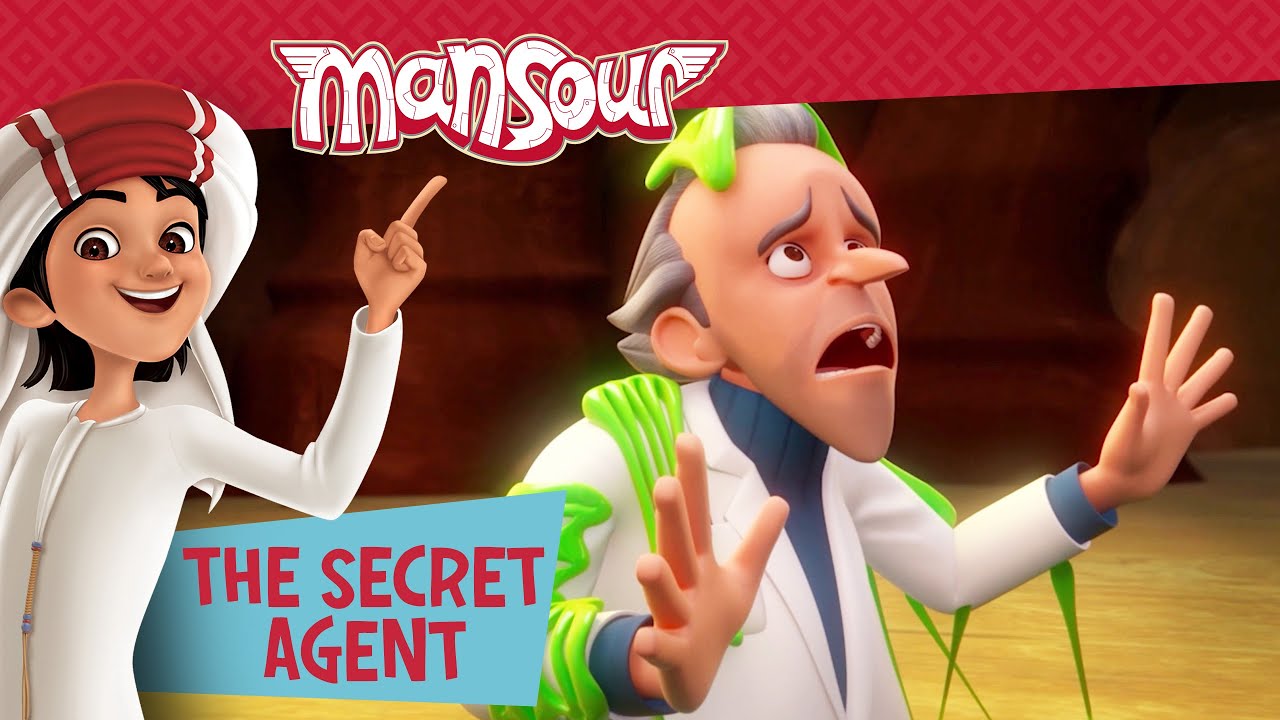 The Secret Agent 🕵️ | Full Episode | The Adventures of Mansour ✨