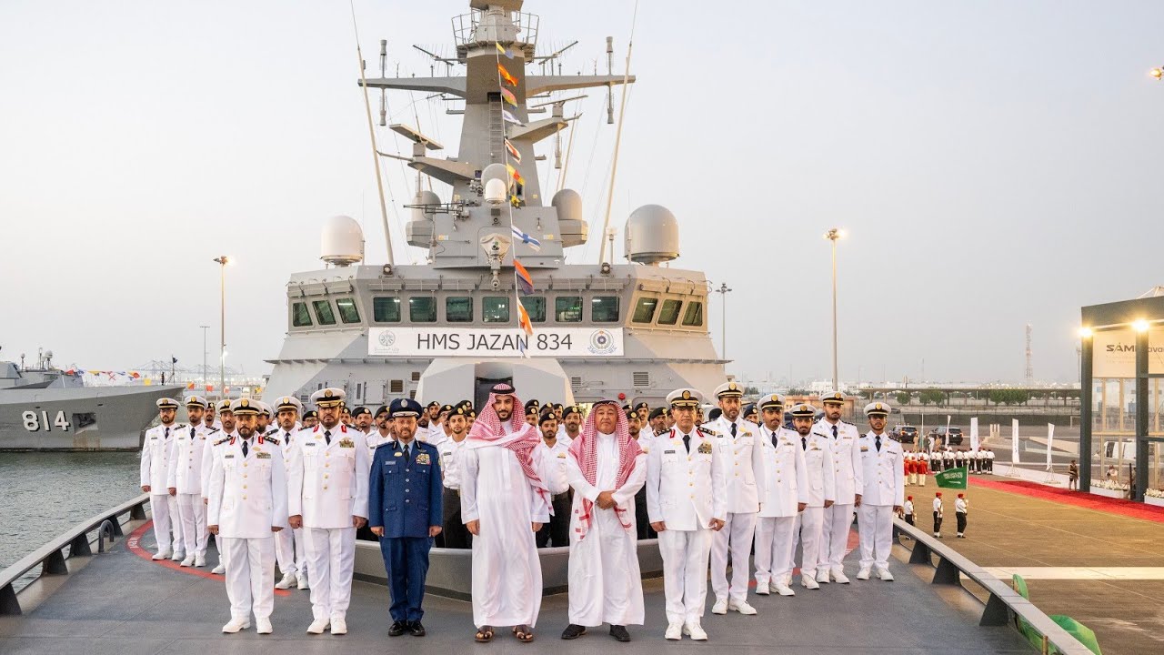 Royal Saudi Navy commissions 4th Avante 2200 Corvette 'HMS Jazan'