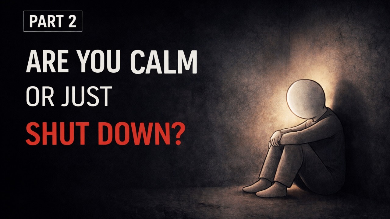 Are You Calm… Or Emotionally Shut Down? (Part 2)