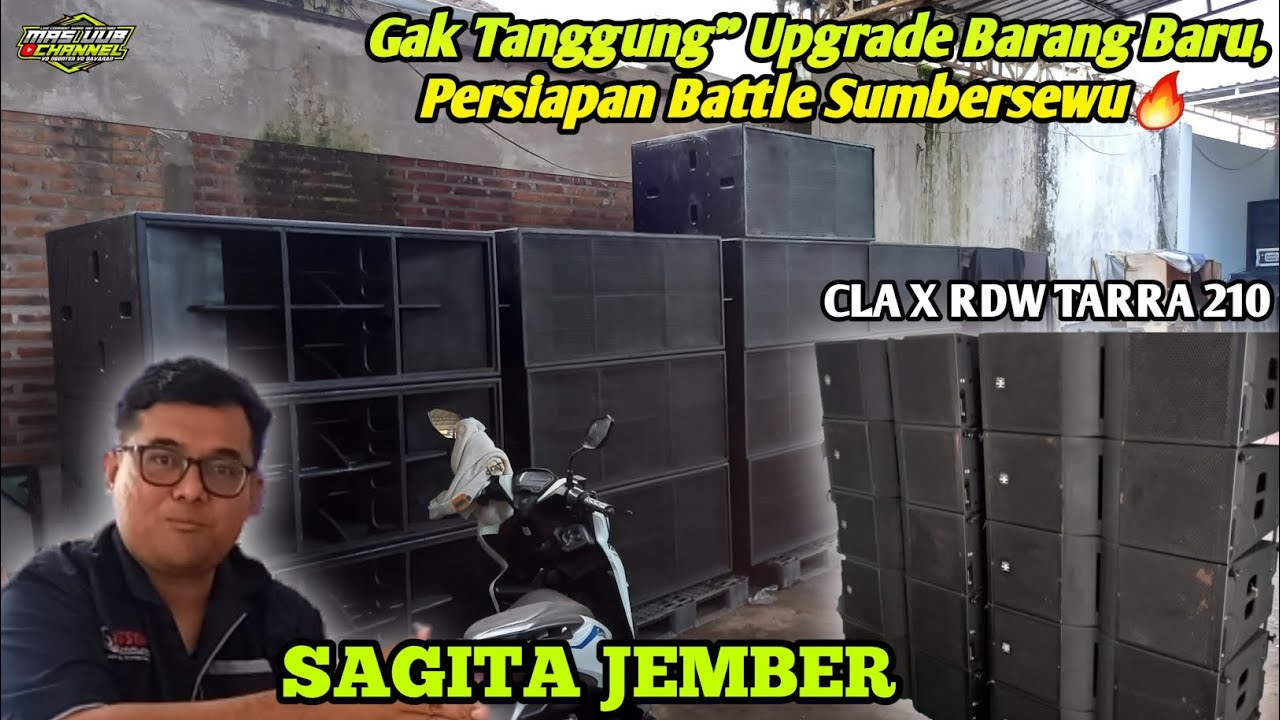 GREBEK MARKAS SAGITA JEMBER🔥GAK TANGGUNG