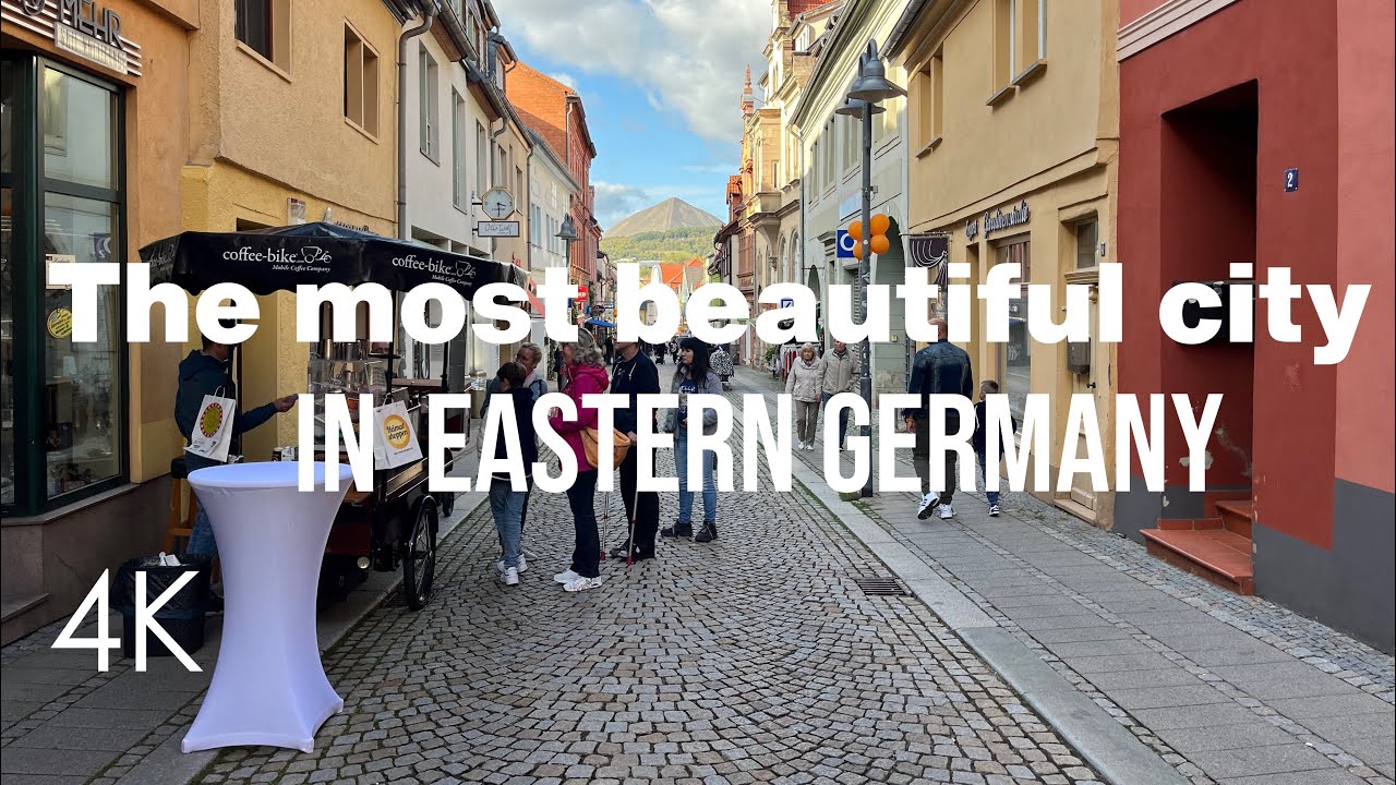 Sangerhausen 🇩🇪 Germany Walking 4K #4kwalk #walking #walks #citywalk #4ktour #germany #4kvideo #4k