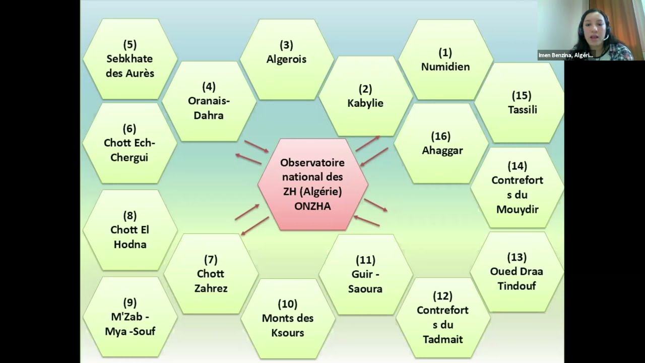 Imène BENZINA, Algérie : Propositions sur la création d’observatoires des zones humides en Algérie.