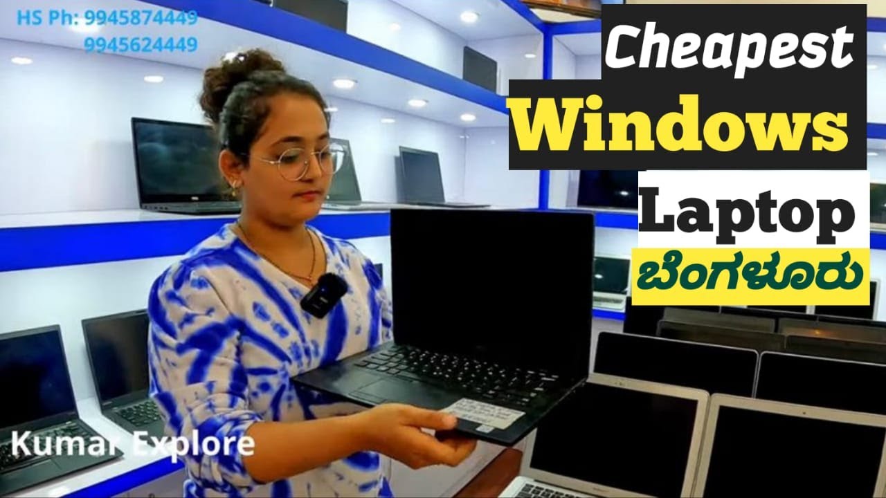Secondhand Windows laptops for sale in Bangalore | Hybrid systems | Kumar Explore | laptops for sale