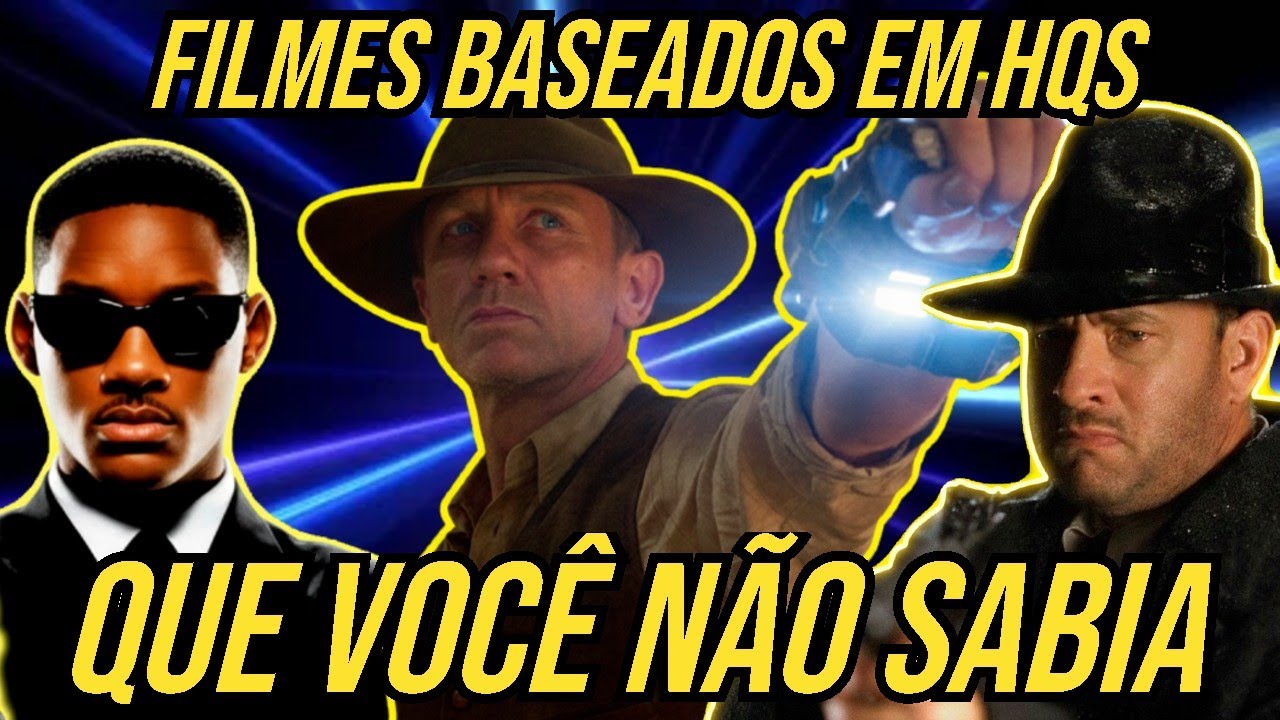 5 FILMES BASEADOS EM QUADRINHOS QUE VOCÊ NÃO SABIA - Os safadinhos tiraram dos quadrinhos