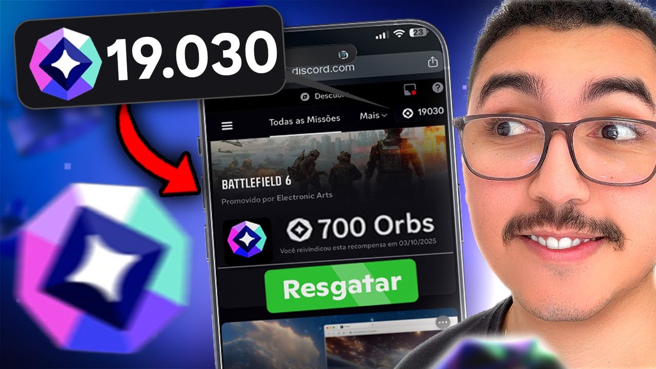 Como USAR DISCORD ORBES no CELULAR (MOBILE) para iOS e Android!