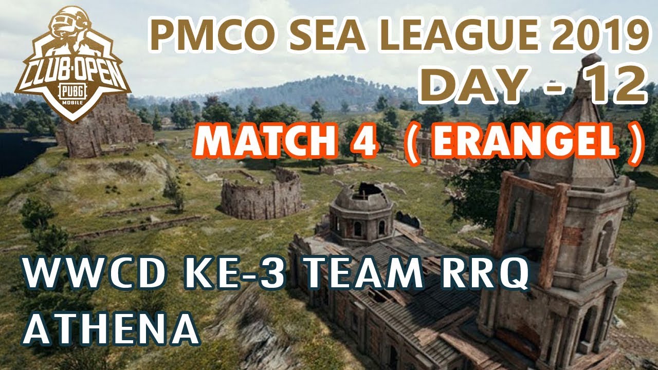 WWCD KE-3 RRQ ATHENA - MATCH 4 ( ERANGEL )  PMCO Fall Split SEA League 2019 | Day 12