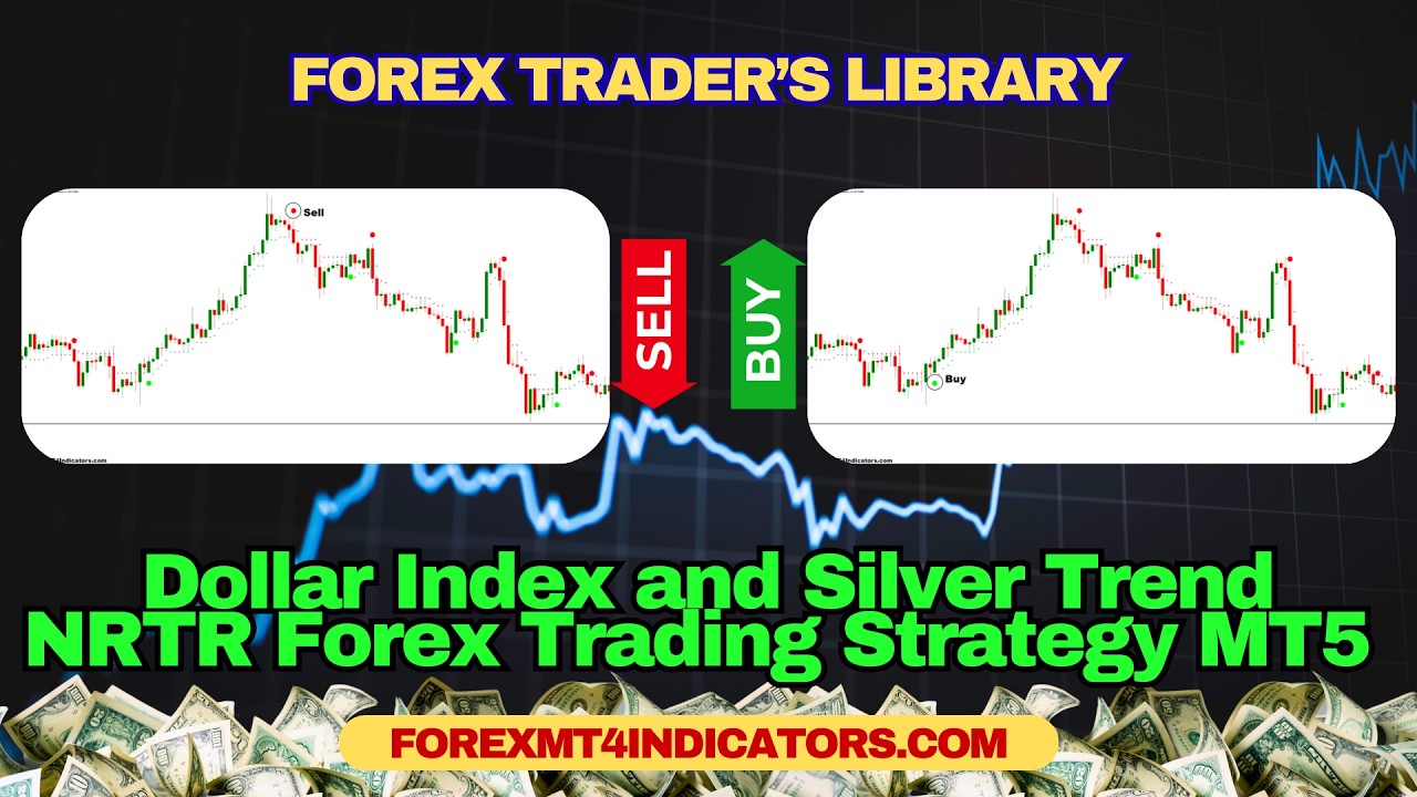 Dollar Index and Silver Trend NRTR Forex Trading Strategy MT5