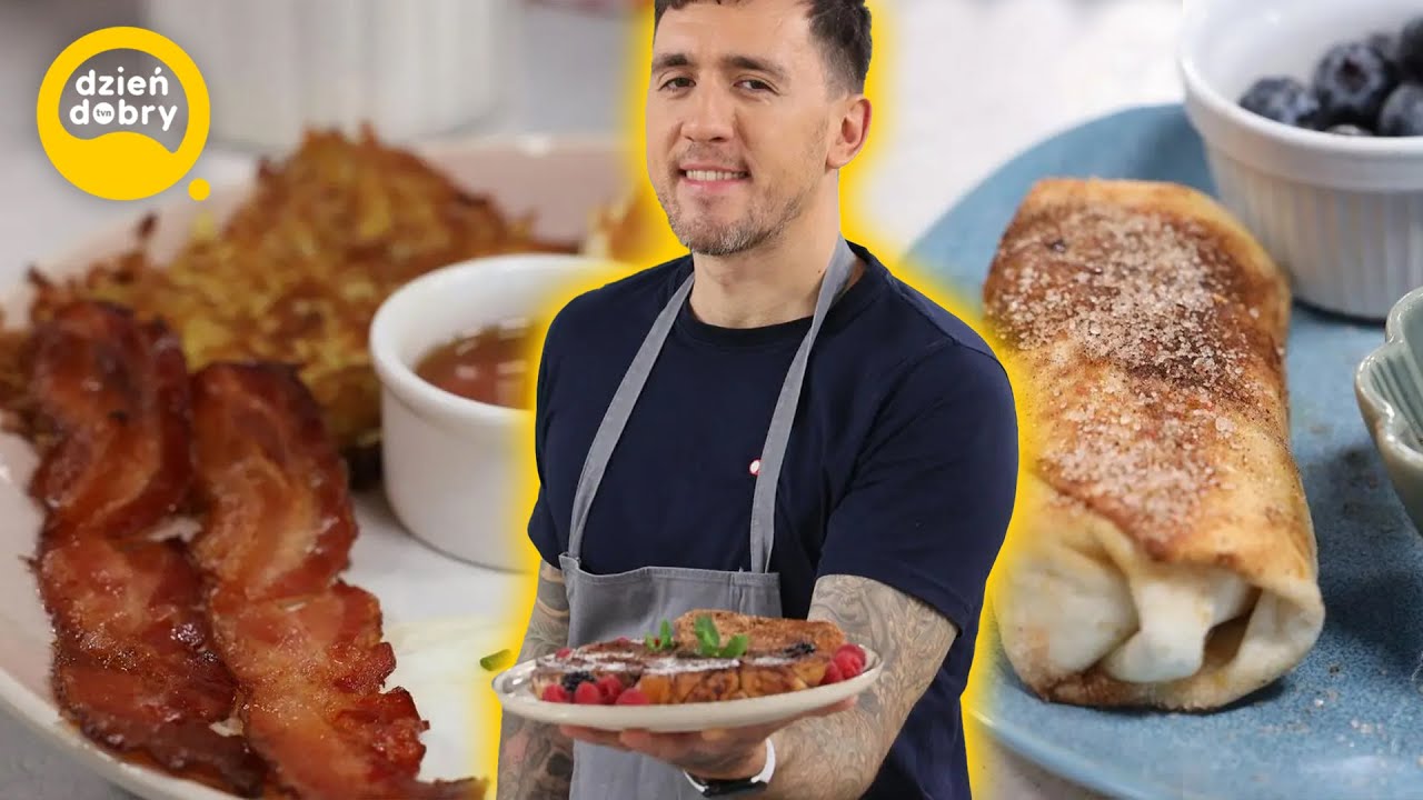 AMERYKAŃSKIE ŚNIADANIE - najlepsze przepisy na buritto, pancakesy i tosty | DDTVN