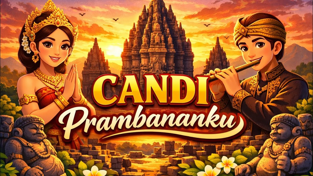 Candi Hindu Tercantik di Dunia? 🇮🇩 Lagu Sejarah Candi Prambanan