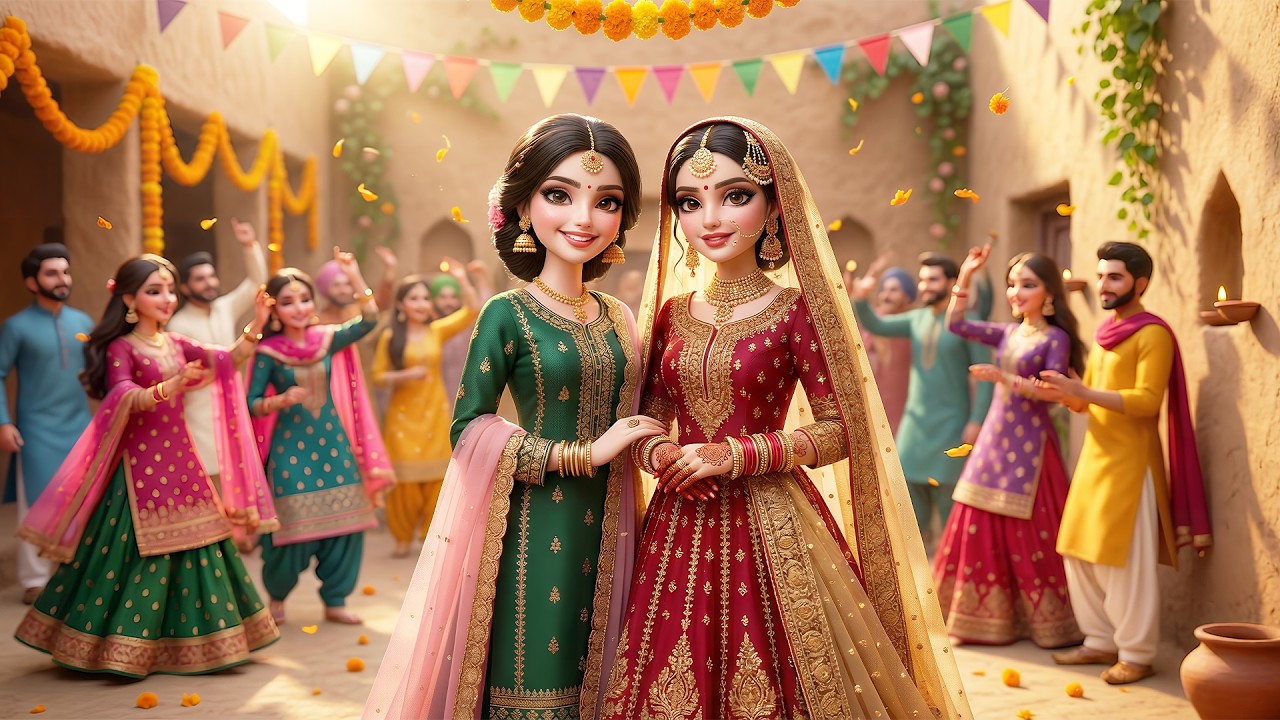 Miniature Doll Cousin Wedding Kache Gaon Ki Shadi | Village Wedding Story