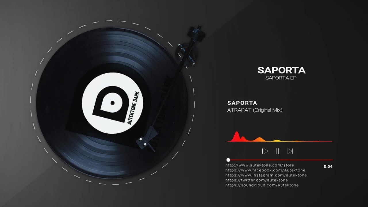 Saporta - Atrapat (Original Mix) - Official Preview (Autektone Dark)