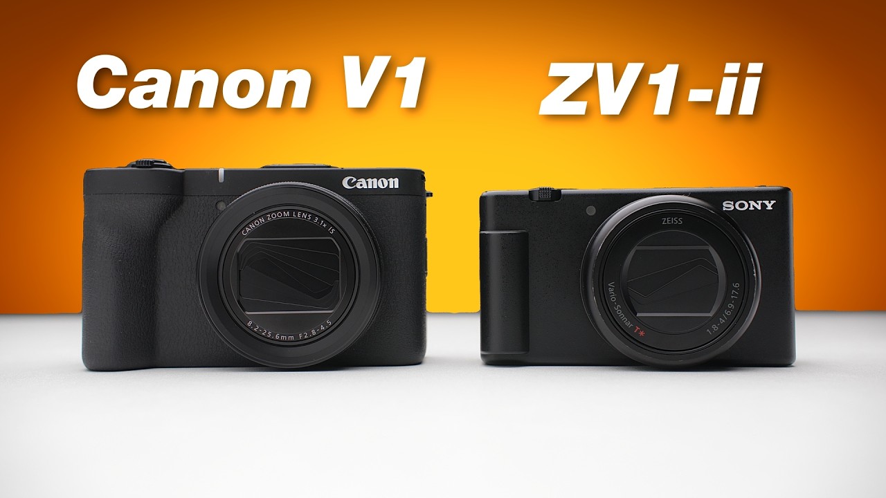 Canon Powershot V1 Vs Sony ZV1-II (Don’t Buy the Wrong One)