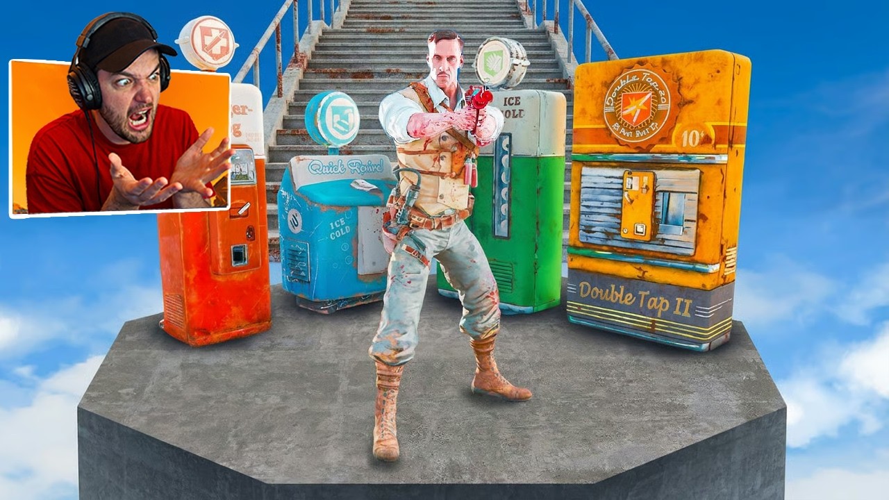 САМАЯ ВЫСОКАЯ КАРТА В ZOMBIES В МИРЕ!
