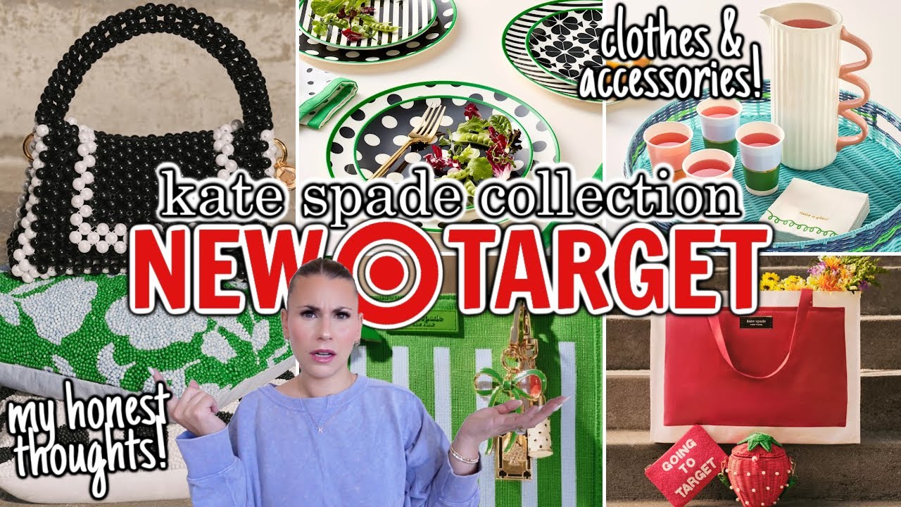 🎯 JUST LAUNCHED AT TARGET 🎯 Target x Kate Spade collection... did they NAIL it or FAIL it?! 👀