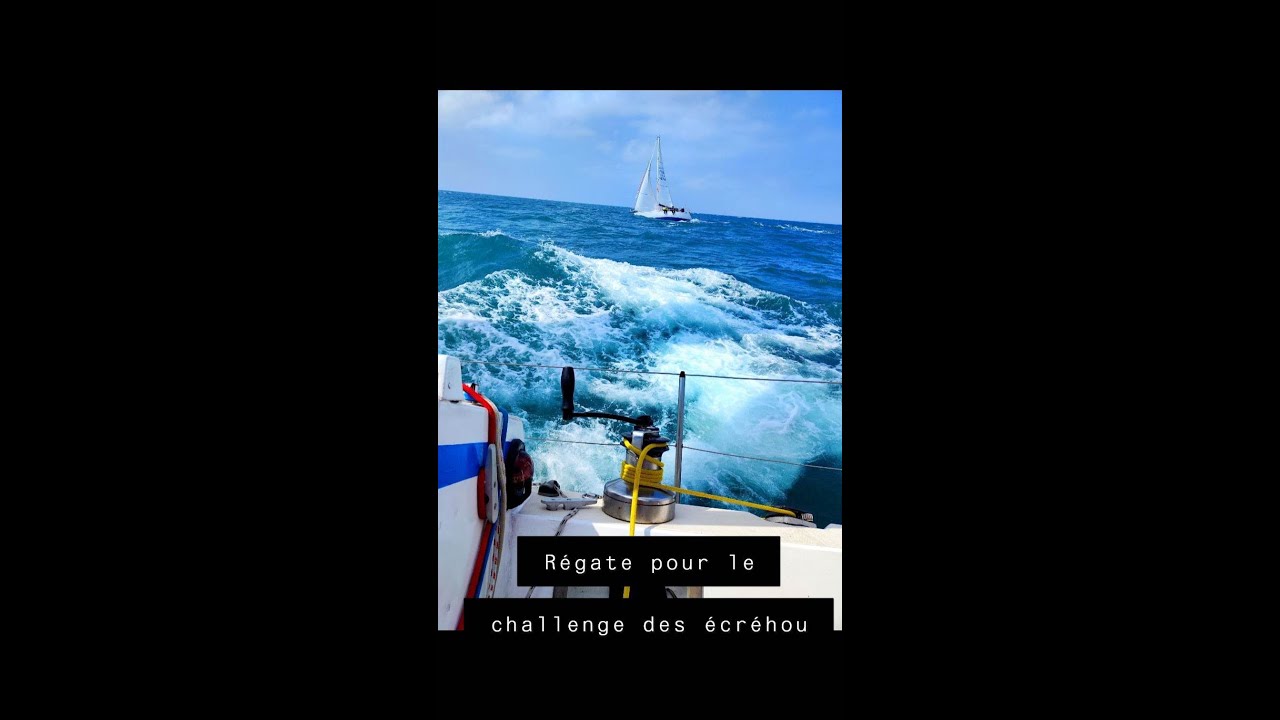 #voile #sailing  à bord d'un #contention33 de 1977 au challenge des écréhou 2023
