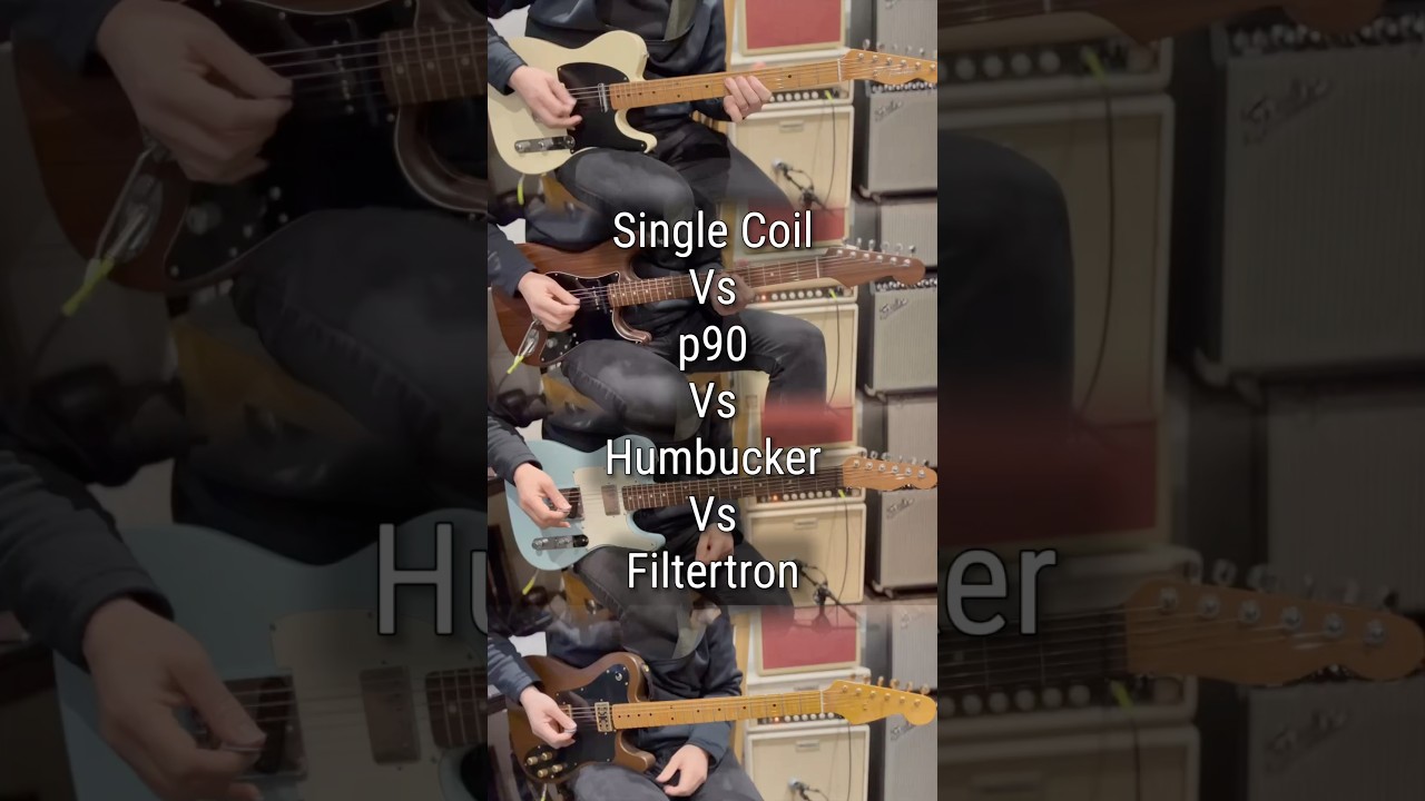 Single Coil vs p90 vs Humbucker vs Filtertron: Chic - Le Freak rhythm guitar