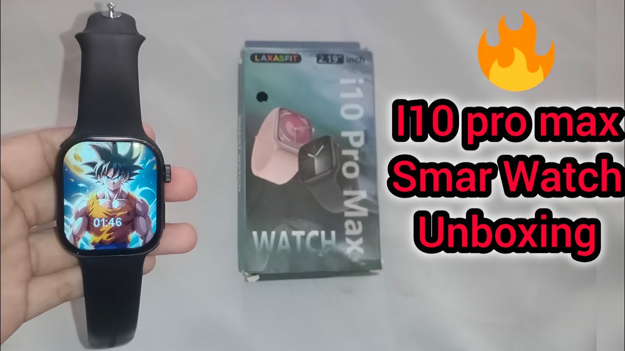 i10 pro max smart watch unboxing video #viral#viralvideo