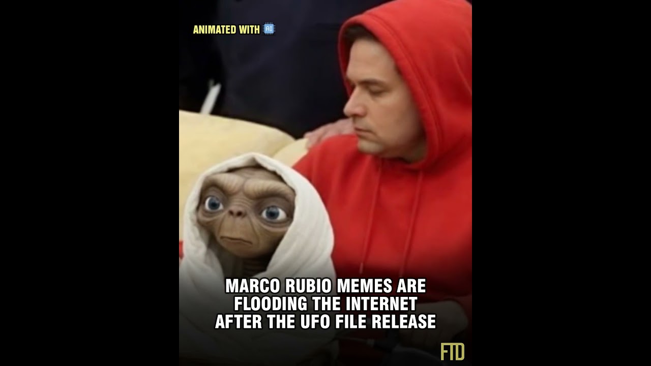 Marco Rubio memes are flooding the internet after the UFO file release