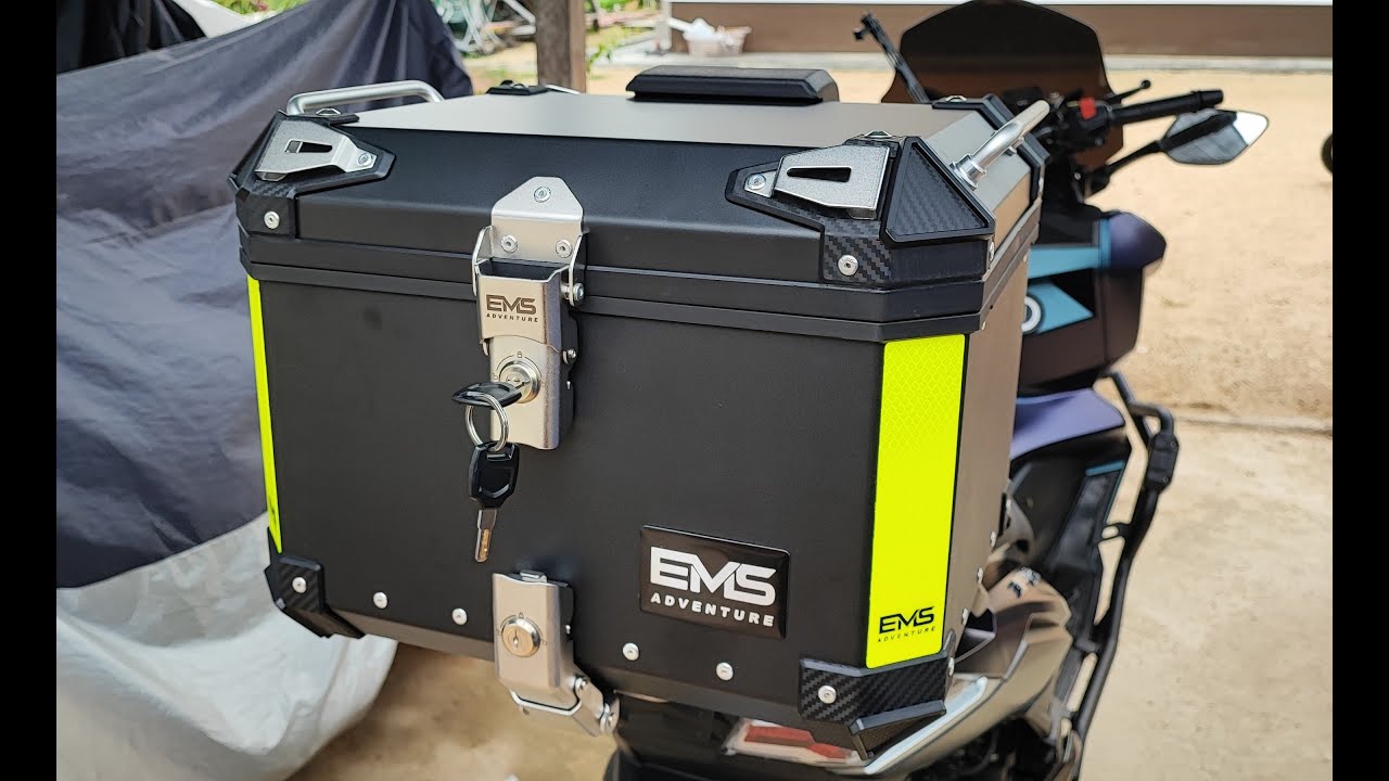 JET X 150 Install EMS ADV Top Box 45L