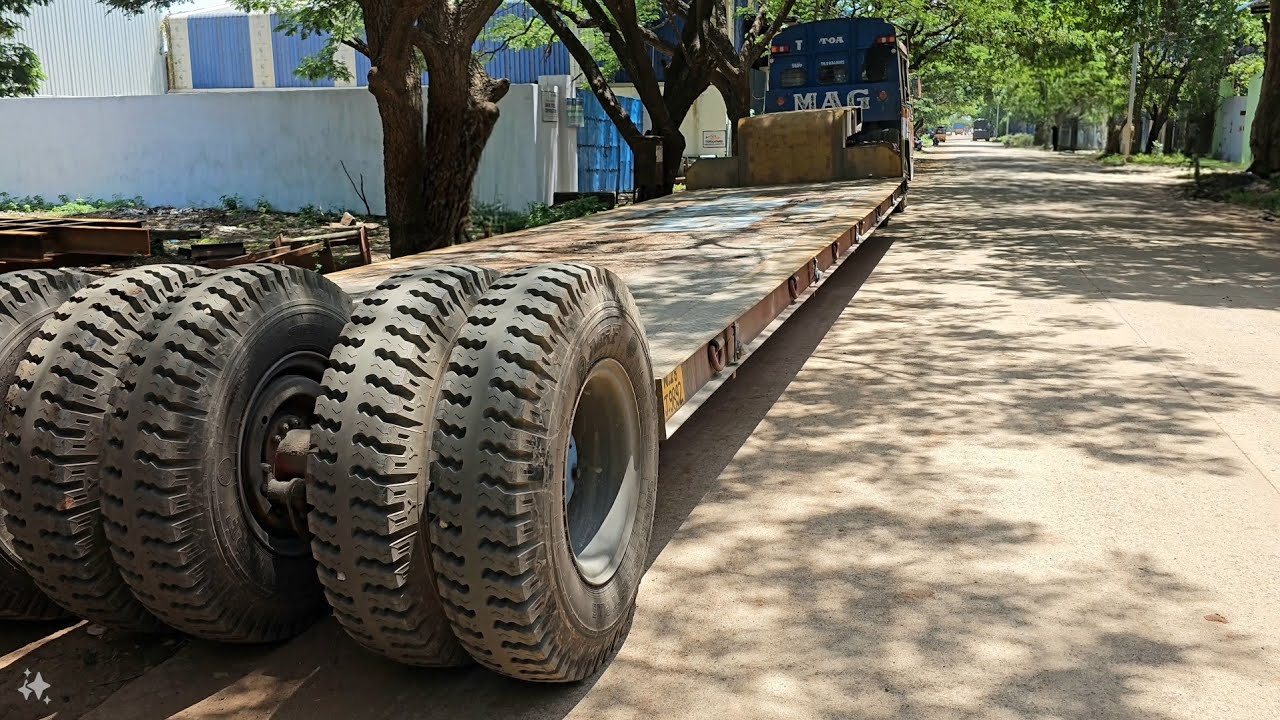 Upgrading to Ultra Low trailer:Converting a Semi Low Bed  in india 