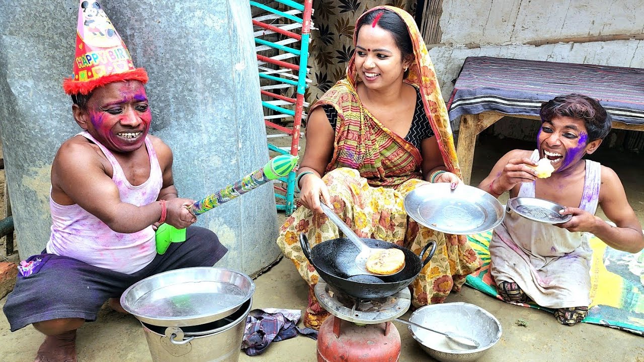 चुनालाल घर के होली #maithili_comedy_dhorba /chuna lal