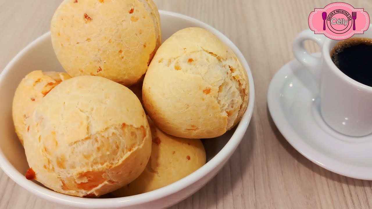 SEM ESCALDAR E SEM SOVAR É SÓ MISTURAR - PÃO DE QUEIJO DELICIOSO