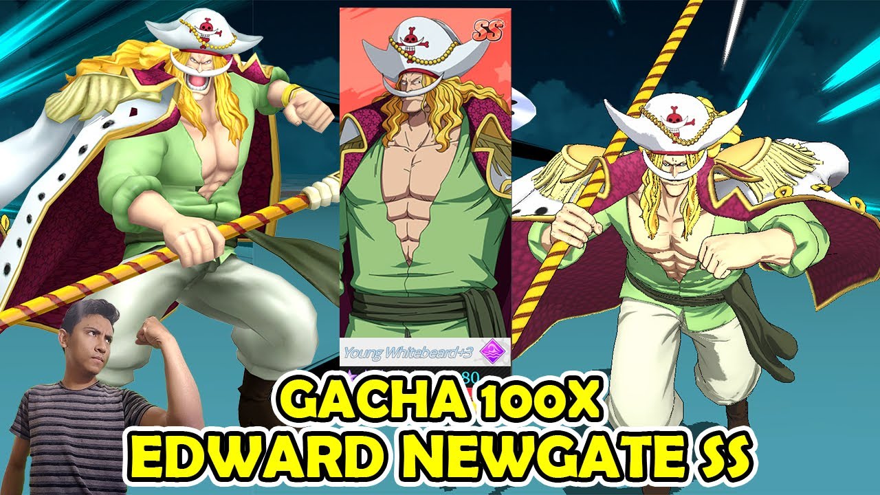 GACHA 100X DAN SHOWCASE SS KARAKTER TERKUAT !! EDWARD NEWGATE KING SILENT - PIRATE CREW NEXT CHAPTER