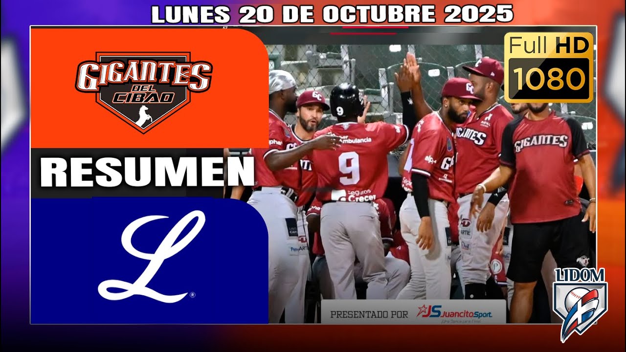 ESTRELLA ORIENTALES  VS GIGANTES  DEL CIBAO  RESUMEN COMPLETO | ROUND ROBIN LIDOM  NOVIEMBRE 2025