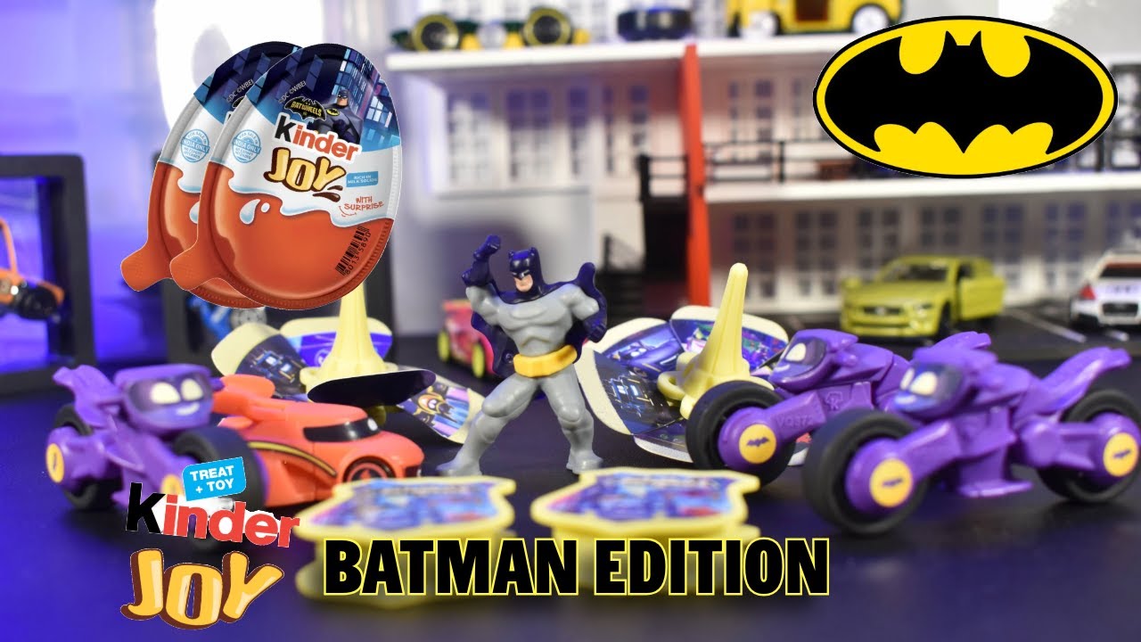 Unboxing Batwheels Kinder Joy
