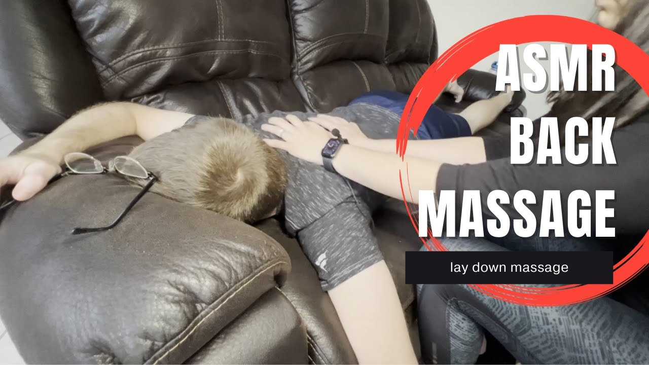 ASMR Lay Down Head & Back Massage, Scratch, and Tickle for Sleep | No Talking