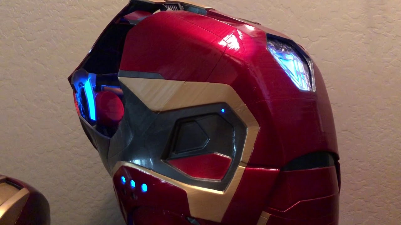 Iron Man Cosplay Armor AI Demo and Sound Effects