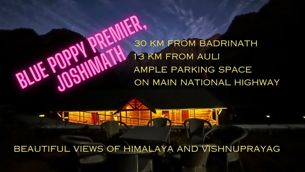 Best Resort in Joshimath | Blue Poppy Premier - Eco-Friendly Retreat with Himalayan Views