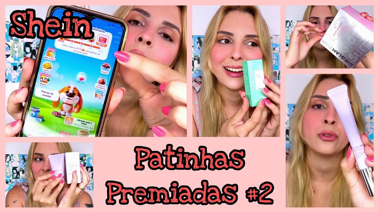 Jogo Patinhas Premiadas da Shein: Tudo o que minha irmã Ganhou + Presente Surpresa da Sheglam Hair