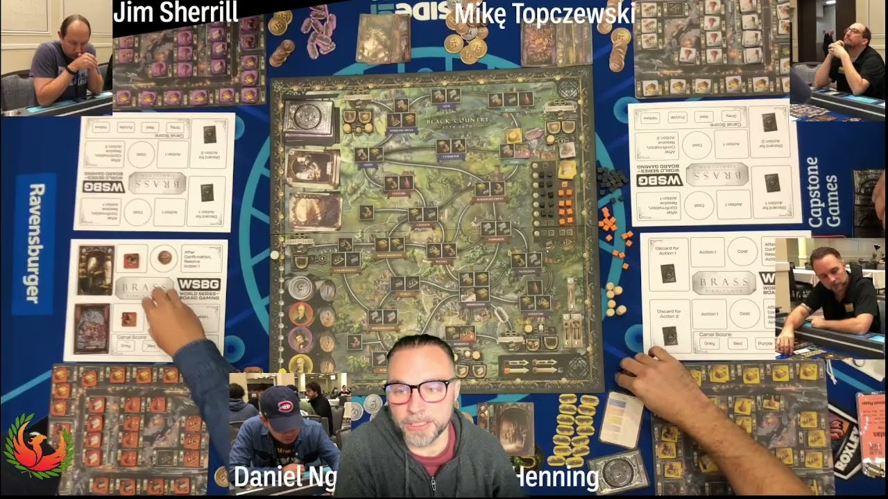 Brass Grand Semifinals Commentary - 2025 World Series of Boardgaming
