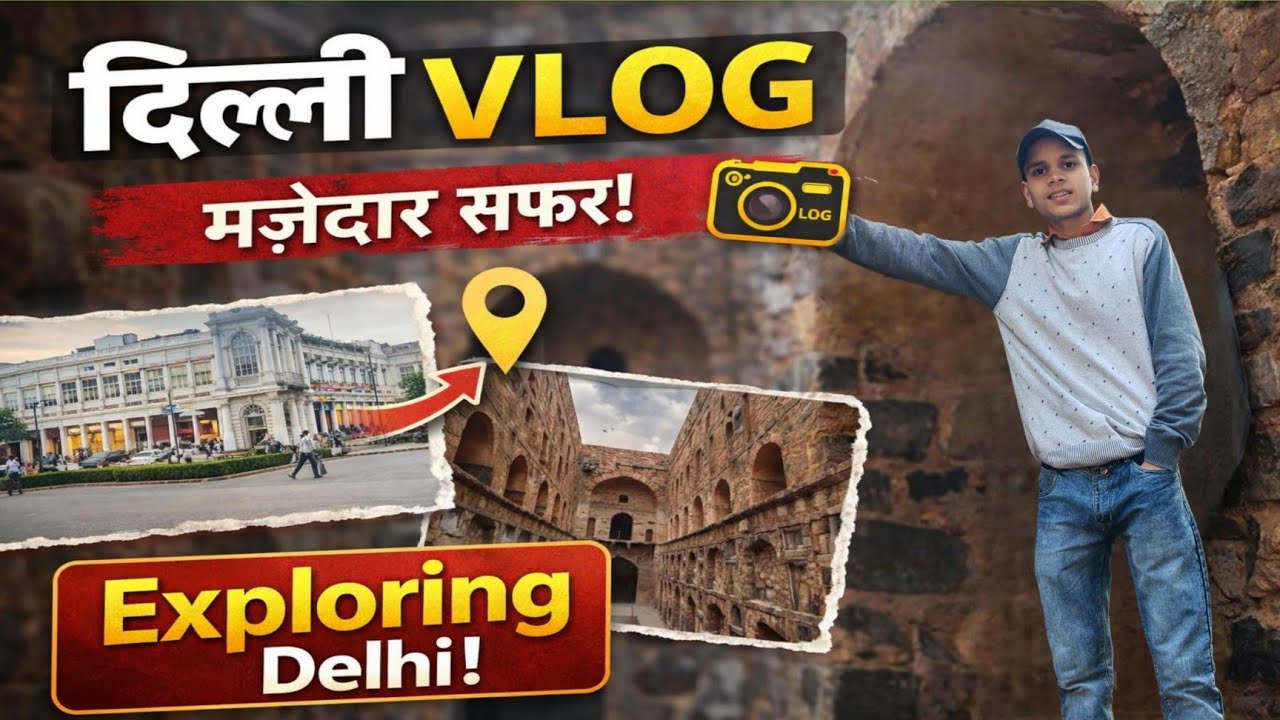 Delhi Vlog: Exploring Best Places To Visit! ❤️