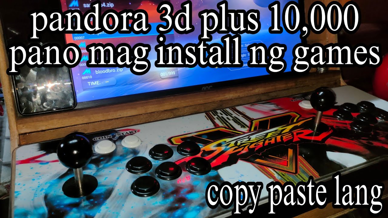PANDORA 3D plus 10,000 GAMES INSTALLATION gamit lang ang copy paste.