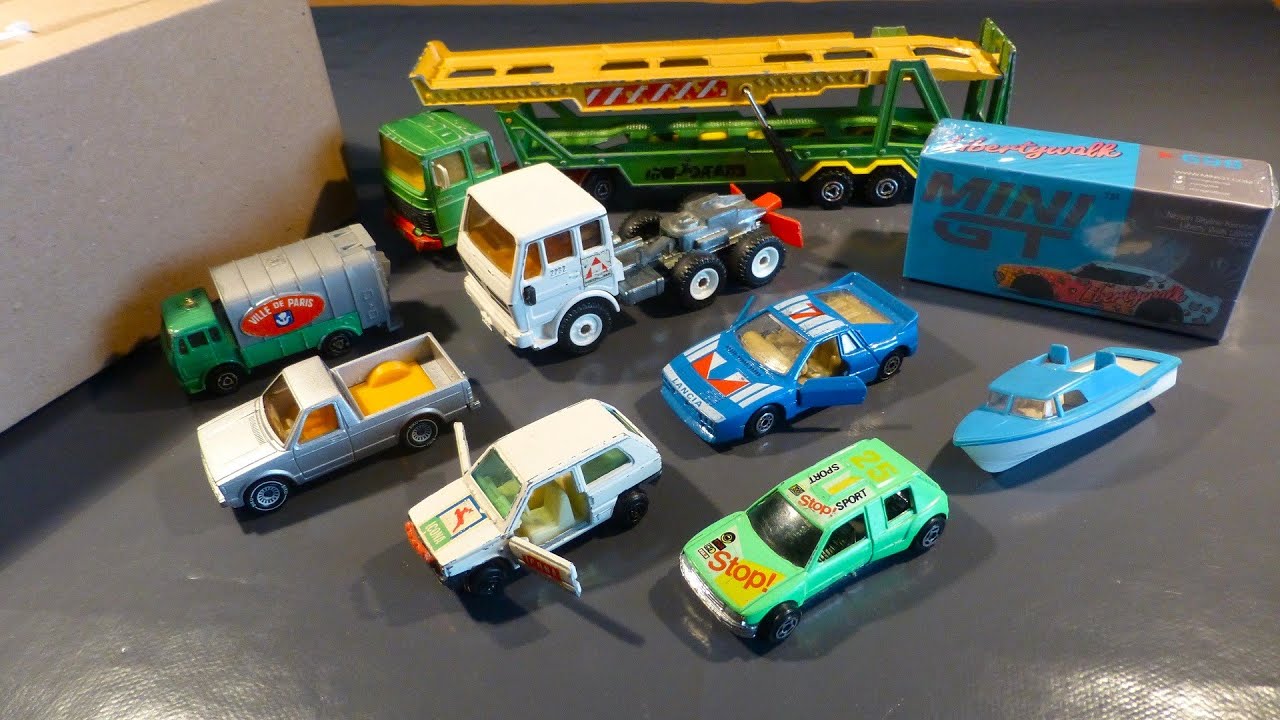 Flohmarkt Funde vom 31.5.25 + Unboxing MiniGT Nissan Skyline Kenmeri + bestellter gebraucht Modelle