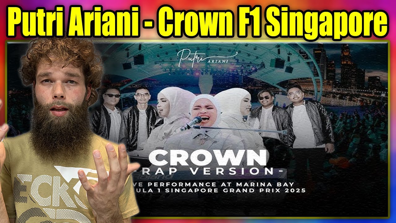 FIRST REACTION TO: Putri Ariani - Crown F1 Singapore