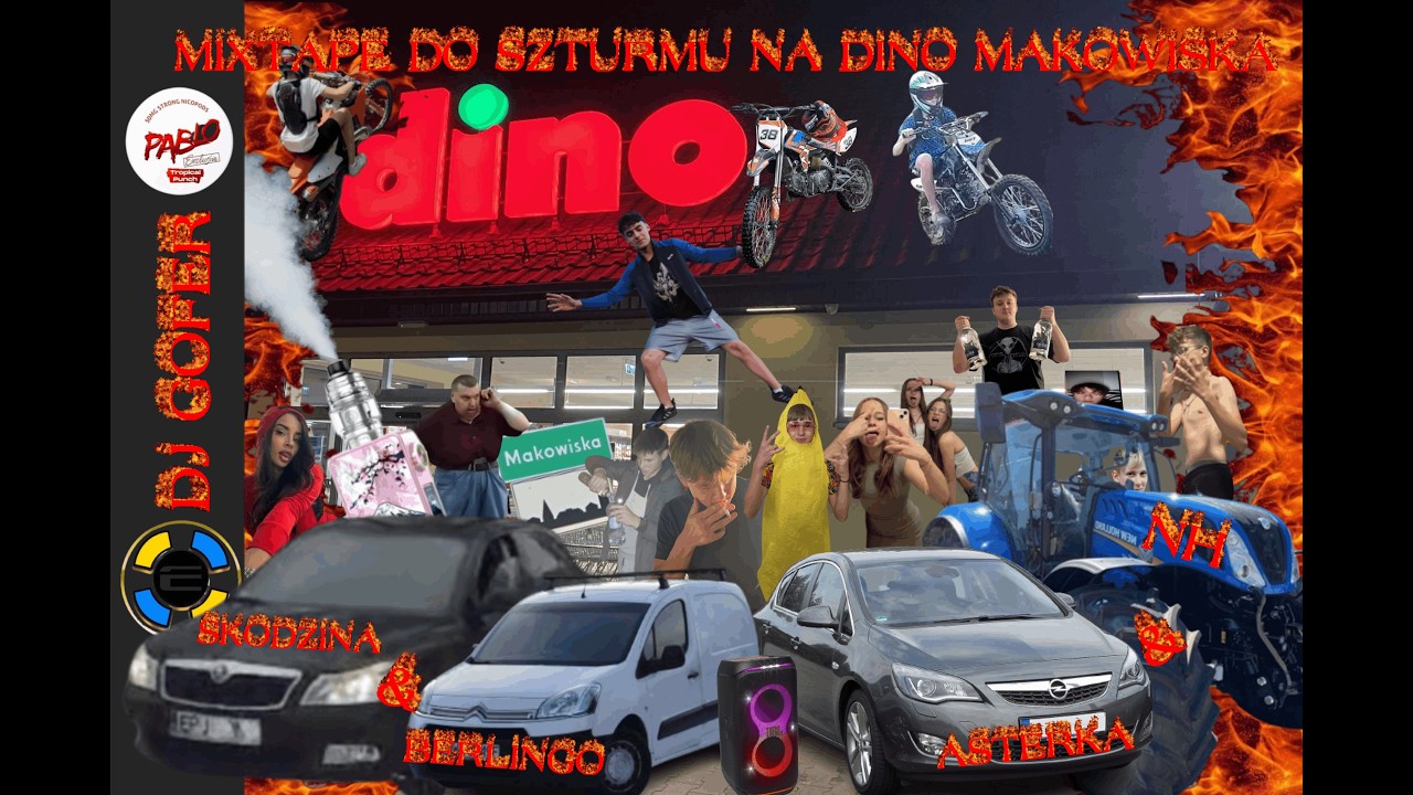 MIXTAPE DO SZTURMU NA DINO MAKOWISKA SKODZINA&BERLINGO&ASTERKA&NH vol 2.5 Finał