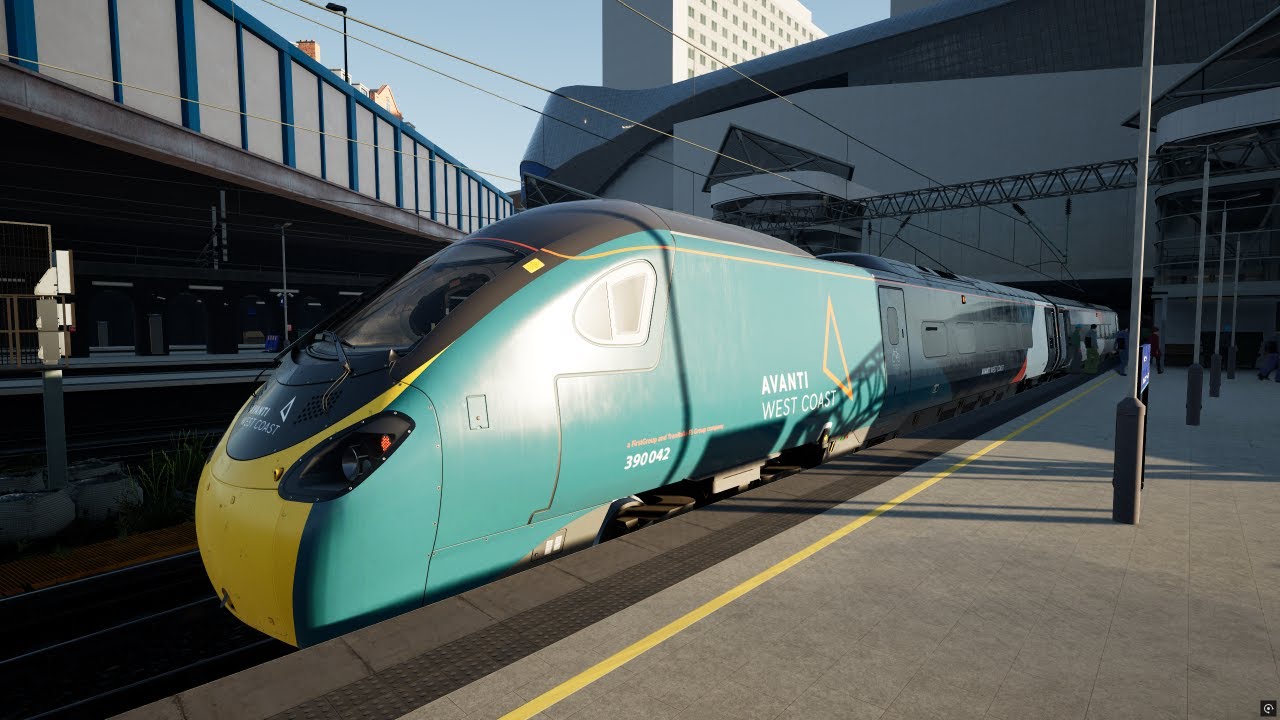 9S54 LONDON EUSTON - EDINBURGH  #tsw6 #trainsimworld6 #class390 #train #eastcoastmainline #gaming