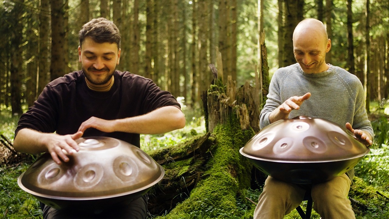 Fragments of Now (1111 Hz) | 1 godzina muzyki na handpan | Malte Marten i Dominik Dettling