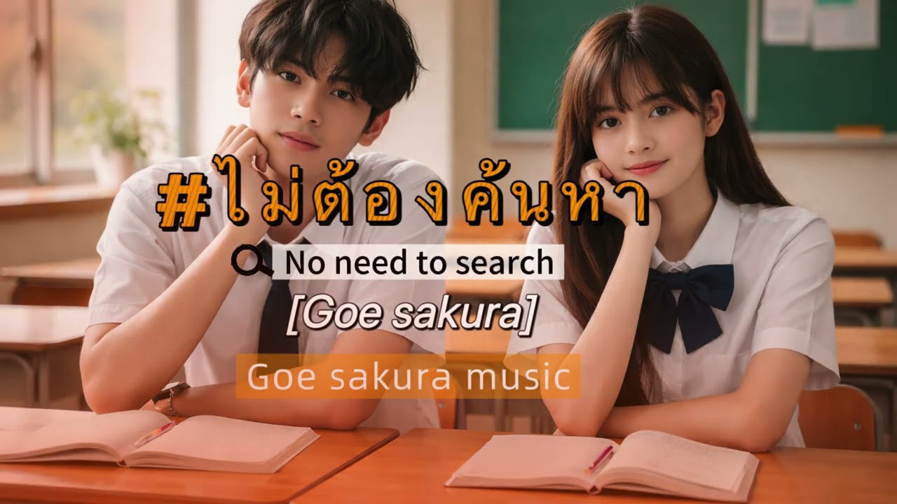 เพลง ไม่ต้องค้นหา - Goe sakura [Official Audio] 