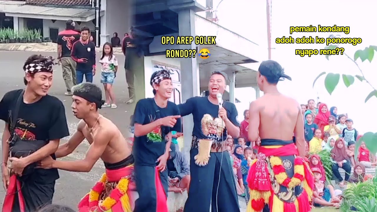 KEDATANGAN BAYU KENDANG DUET BUJANG GANONG LUCU MAGETAN BIKIN PENONTON HEBOH