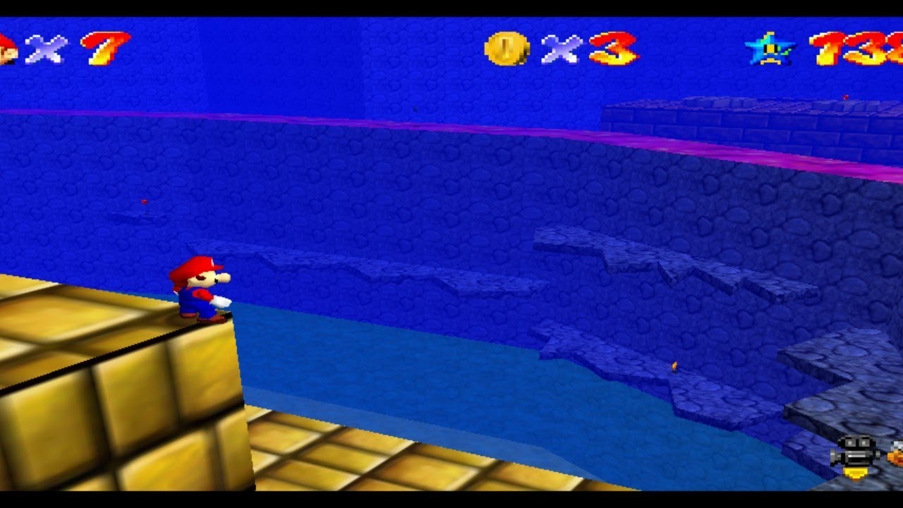 Course 3: Oasis - Lost World Remake (Mario 64 Rom Hack)
